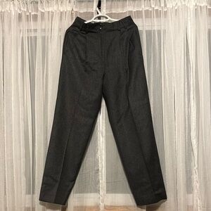 Women's Classic Gray Pants 100% wool
